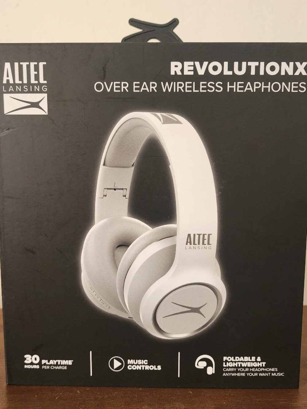 Altec Lansing Wireless Bluetooth Just Listen Revolutionx Headphones